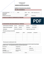 Anamnesis Fonoaudiologica Infantil