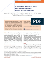 Phacoemulsification of The Rock-Hard