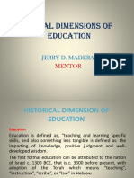 Social Dimension of Education