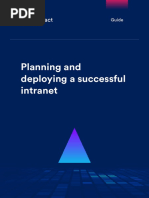 Planning and Deploying A Successful Intranet Interact Software