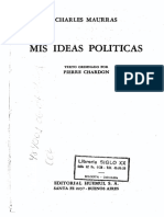 Mis Ideas Políticas - Charles Maurras