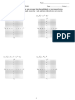 02 - Graphs of Polynomial Functions