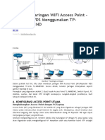 Membuat Jaringan WiFi Access Point Dan Repeater