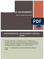 5.DFA - Status of The Environment