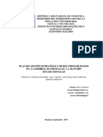 PasantiaPROPUESTA DE UN PLAN DE TRABAJO BASADO EN EL BALANCED SCORE CARD (BSC) PARA LA EMPRESA CONSTRUCCIONES LATINOAMERICANA. SA. TISPETROLCA. MATURÍN ESTADO MONAGAS