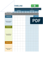 Project Timeline Template