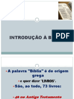 Introdução A Biblia