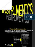 Instrumentos de Evaluación