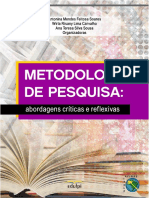 AFIRSE 01 - METODOLOGIAS de PESQUISA Abordagens Críticas e Reflexivas - Ebook - Corrigido