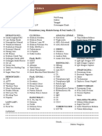 Hematologi: Glukosa: Analisa Lemak: Tinja