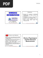 Biomedical Instrumentation: Reference