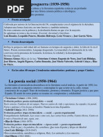 Unidad 13 - La Poesía y El Teatro en La Segunda Mitad Del Siglo XX