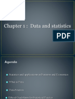 Chapter 1: Data and Statistics