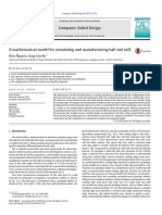 A Mathematical Model For Simulating and Manufacturing Ball