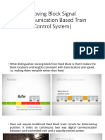 Moving Block Signal