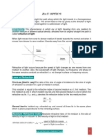 Text Ray Optics