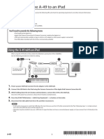 Roland A-49 - & IPad
