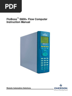 Instruction Manual S600+floboss Flow Computer PDF