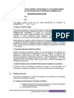 Sample Curricula Bachelor of Science in Criminology PDF