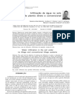 Infiltração de Água No Solo PDF