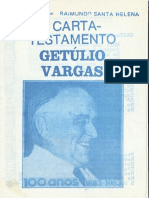 Cordel Da Carta de Getúlio Vargas