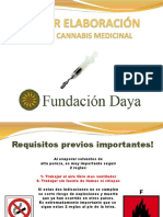 Preparación de Productos A Base Cannabis