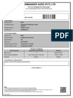 Commander Agro (PVT) LTD: Product Analysis