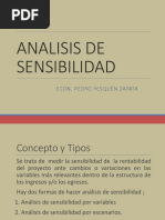 Analisis de Sensibilidad