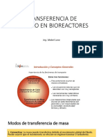 Transferencia de Oxigeno en Bioreactores