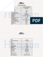 Hongjun Diesel Outboard Engine Catalogue