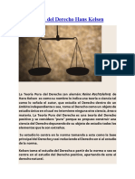 Teoría Pura Del Derecho Hans Resumen PDF