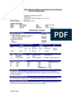 Certificado de Medicion Pozo A Tierra