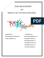 A Research Report ON Impact of Youth in Politics