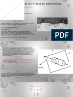 Condiciones Fronteras en Dieléctricos