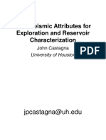 M49: Seismic Attributes For Exploration and Reservoir Characterization