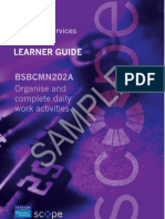 Sample Student Learner Guide