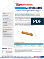 1.0μm SM Cladding Power Stripper