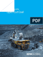 Capability Profile Open Cut Coal Brochure - English - Flat PDF