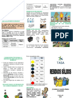 Triptico Residuos Solidos