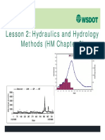 Hydraulics and Hydrology Methods (HM Chapter 2) : Lesson 2