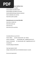 Comandos Routers Cisco