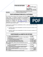 Tutoría Hábitos de Estudio PDF