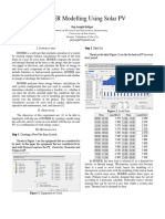 HOMER Modelling Using Solar PV: Raj Joseph Boligor