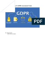 Top X GDPR Assessment Tools