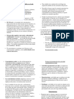 Transformaciones Del Conocimiento Científico en El Aula