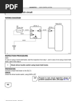 Driver Buckle Switch Circuit: Wiring Diagram