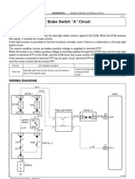 DTC P0571/52 Brake Switch "A" Circuit