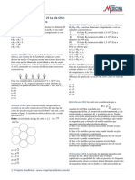 Exercicios Fisica Eletrodinamica Segunda Lei de Ohm Gabarito PDF