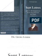 Lomer Georg - Sept Lettres Pour Le Développement Secret Des Pouvoirs de L'âme PDF