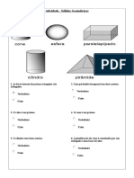 Sólidos Geométricos